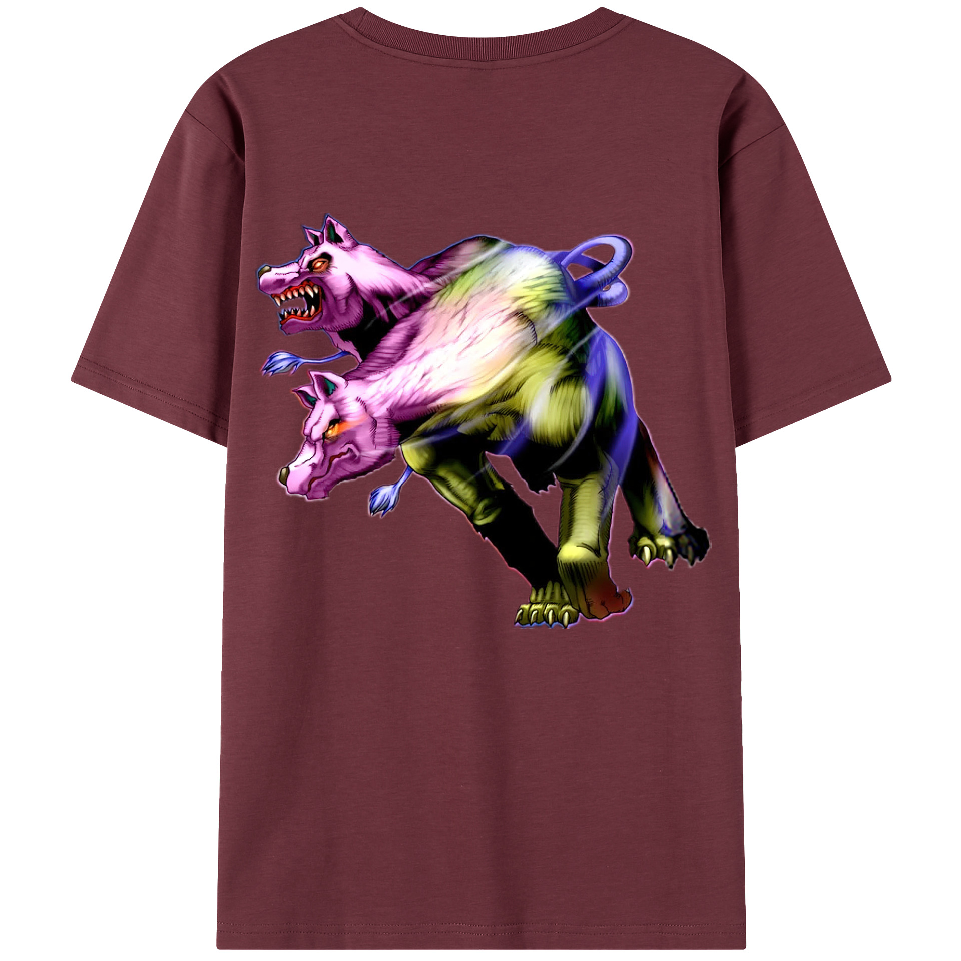 （画像用） 遊☆戯☆王 Yu-Gi-Oh! 綿100％半袖Tシャツ（背面プリント）